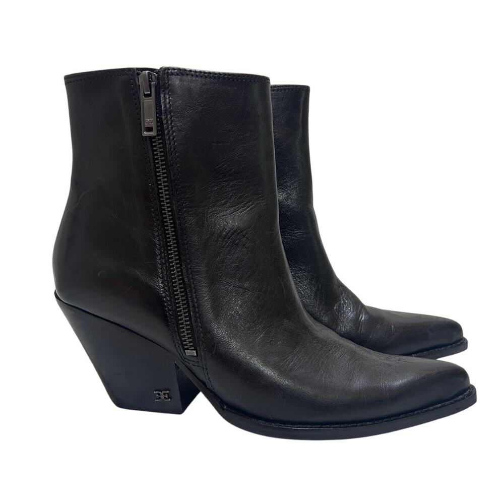 Sam Edelman Black Heeled Boots